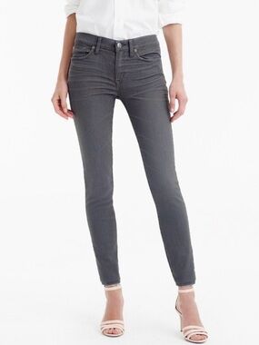 J. Crew Gray Toothpick Skinny Jeans